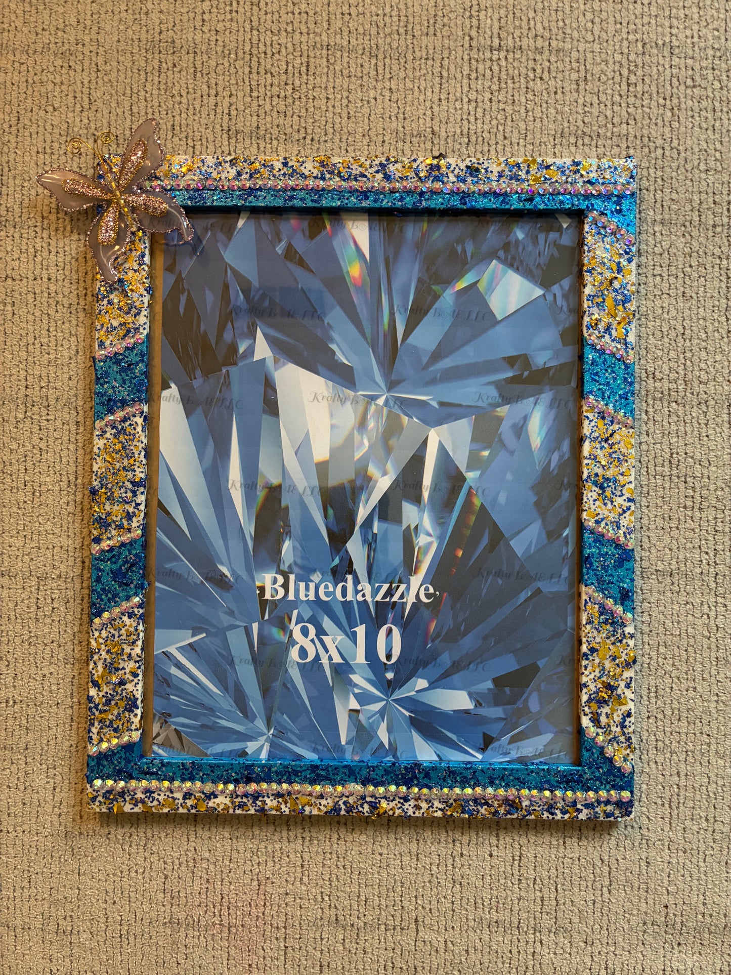 8x10 Picture frame – ‘Bluedazzle’