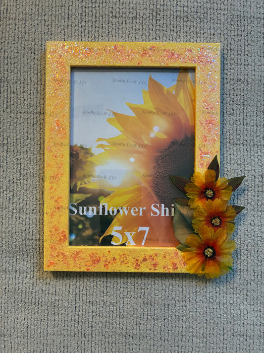 5x7 Picture frame – ‘Sunflower Shine’