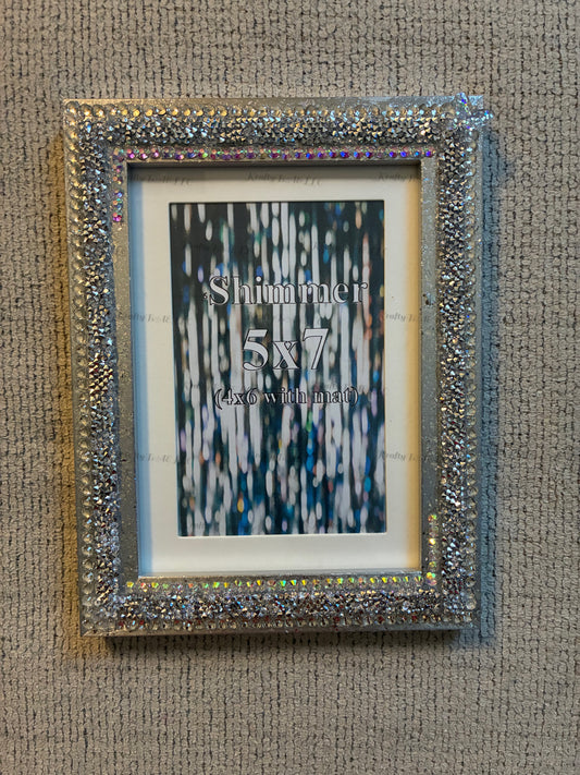 5x7/4x6 Picture frame – ‘Shimmer’