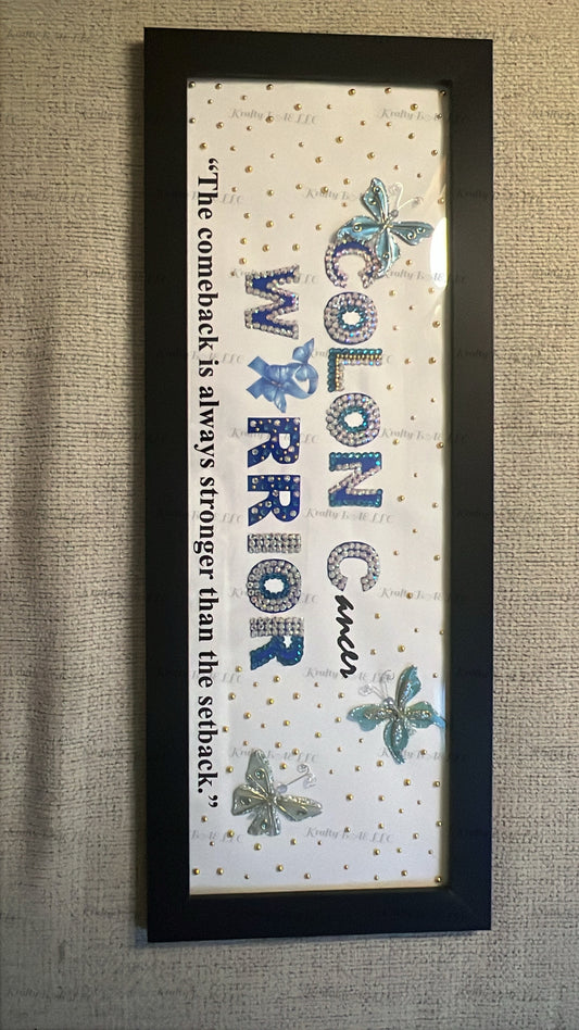 Colon Cancer Awareness frame