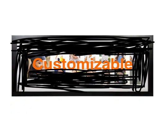 Customizable 13.5x40 inch frame